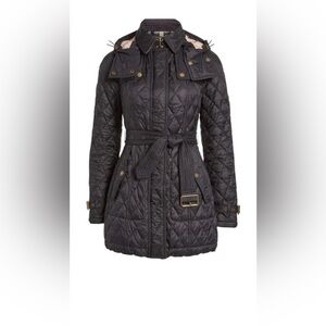 Burberry Black Quilted Women's Puffer Jacket